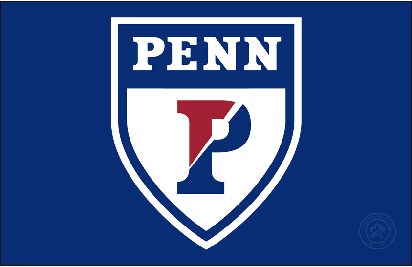 Penn Quakers 2017-Pres Primary Dark Logo diy iron on heat transfer